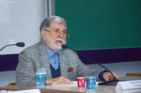 PUC-Rio recebe ex-chanceler Celso Amorim para aula inaugural no IRI