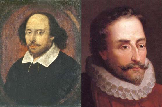 H 400 anos o mundo artstico perdia Shakespeare e Cervantes