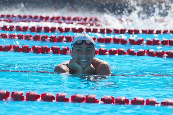 O perfil em destaque desta semana  a nadadora Nathlia Almeida